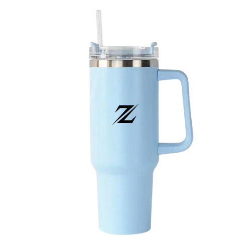 Stainless Steel Quencher H2.0 Flow State™ Tumbler | 40 OZ | Sky Blue