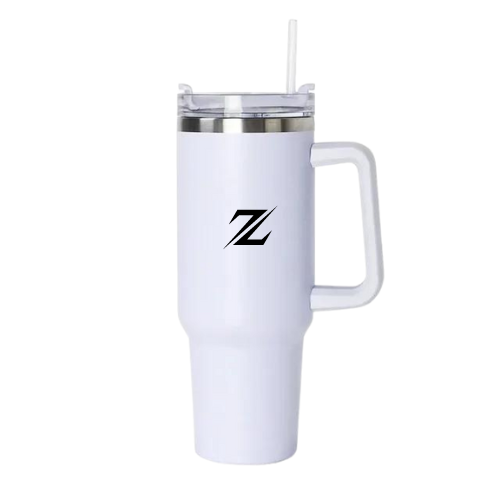 Stainless Steel Quencher H2.0 Flow State™ Tumbler | 40 OZ | Moon White