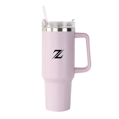 Stainless Steel Quencher H2.0 Flow State™ Tumbler | 40 OZ | Baby Pink